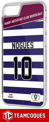 Coque amateur rugby RUGBY MÉDECINE CLUB BORDEAUX personnalisable - TEAMCOQUES