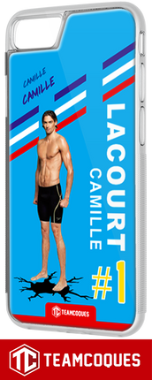 Coque joueur CAMILLE LACOURT NATATION JO - TEAMCOQUES