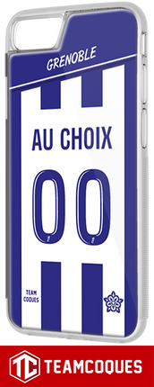 Coque foot GRENOBLE personnalisable - TEAMCOQUES