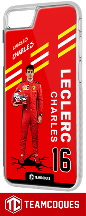 Coque joueur CHARLES LECLERC FORMULE 1 F1 - TEAMCOQUES