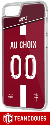 Coque foot METZ personnalisable - TEAMCOQUES