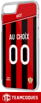 Coque foot NICE OGC personnalisable - TEAMCOQUES