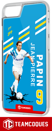 Coque joueur JEAN-PIERRE PAPIN MARSEILLE OM - TEAMCOQUES