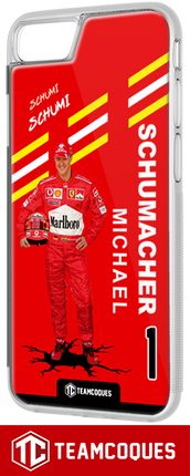 Coque joueur MICHAEL SCHUMACHER FORMULE 1 F1 - TEAMCOQUES