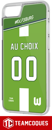 Coque foot WOLFSBURG personnalisable - TEAMCOQUES